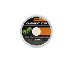 Поводковий матеріал в оплетке FOX Camotex Stiff 25lb, 20, 25lb