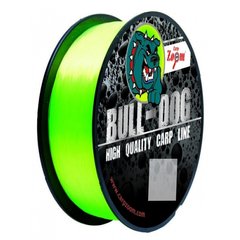 Bull-Dog Fluo Carp Line 1000m, 0,22mm, PT 6,90kg - Коропова флуоресцентна жилка ''салатова''