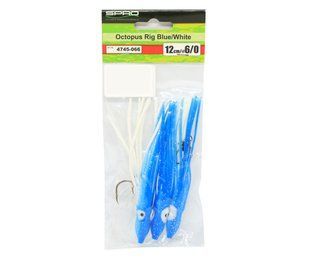 Готове оснащення SPRO Octopus Rig Blue/White #6/0