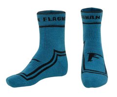 Шкарпетки термотреккинговые Flagman Extra Heat Merino Wool Midle Blue 39-41 S