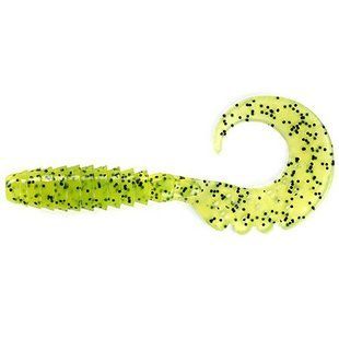 Силікон FishUp Fancy Grub 2" (10шт), #055 - Chartreuse/Black