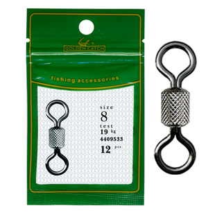 Вертлюг GC Impressed Rolling Swivel 1040BN №2(8шт)