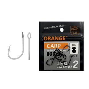 Гачки ORANGE Carp Premium Series 2, колір teflon, розмір №6, в уп. 8шт