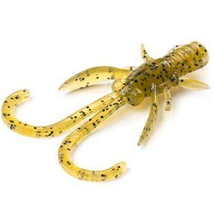 Силікон FishUp Baffi Fly 1.5" (10шт), #074 - Green Pumpkin Seed