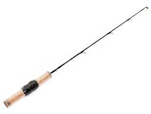 Вудка зимова розбірна Lucky John C-Tech PERCH Soft (графіт) 50см