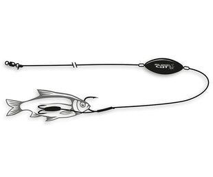 Сомове оснащення Black Cat U-Float Ghost Rig L №6/0 №3/0 100кг