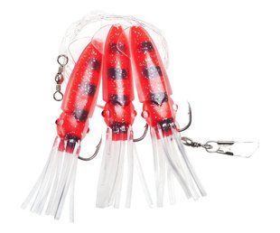 Оснащення морське Fladen Winged Octopus Red/Black №10