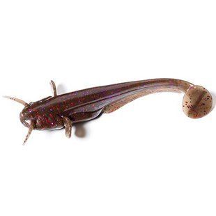 Силікон FishUp Catfish 2" (10pcs.), #050 - Green Pumpkin Brown/Red & Purple