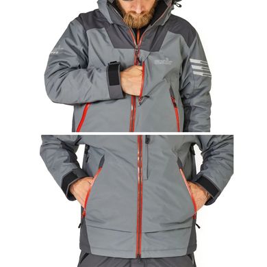 Куртка зимова мембран. Norfin VERITY Pro GR (сірий) -10 ° / 12000мм / XXL