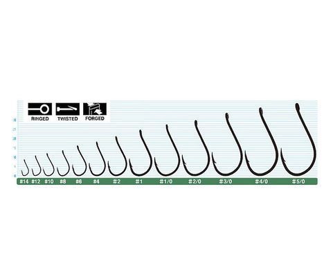 Гачки Owner 5177 Mosquito Hook №02 Red