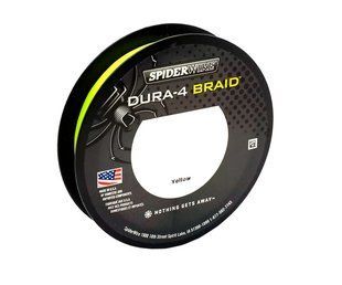 Шнур Spiderwire Dura 4 150м Yellow 0.20мм