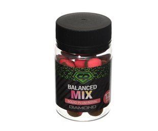 CARP PRO Diamond Бойл збалансований Balanced MIX SQUID - PLUM ROYAL 12 мм