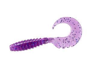 Силікон FishUp Fancy Grub 2.5" (10шт), #014 - Violet/Blue