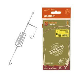 Оснащення коропове ORANGE #21 River Feeder Leadcore, 40г, в уп. 1 шт