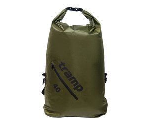 Герморюкзак Tramp PVC Diamond Ripstop Olive 40л