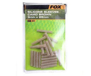 Трубки Fox Silicone Sleeves 3 мм Green