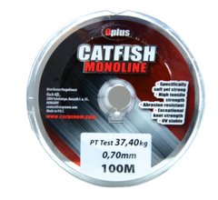 Catfish Monoline (green), 1,00mm, 54,70kg, 80m - Жилка сомова, зелена, діаметр: (1,00мм/54,7кг), довжина: (100м)