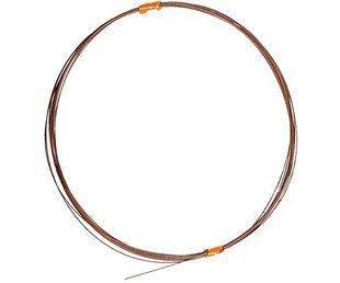 Поводковий матеріал Pontoon 21 Steel Wire Leader Nylon Brown 5м 9кг