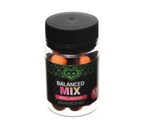 CARP PRO Diamond Бойл збалансований Balanced MIX KRILL - MANGO 12 мм