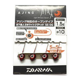 Джигголівка Daiwa Gekka SW Light Jig Head SS Open Gap 2.5gr #8 4pc (07104133)