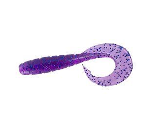 Силікон FishUp Mighty Grub 3.5" (7pcs.), #014 - Violet/Blue