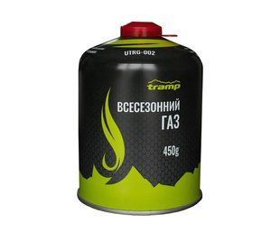 Картридж газовий Tramp різьбовий 450гр UTRG-002