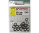 Кiльця заводнi "OWNER" 52804 Split Ring Fine Wire №04 19.8кг.18шт. black