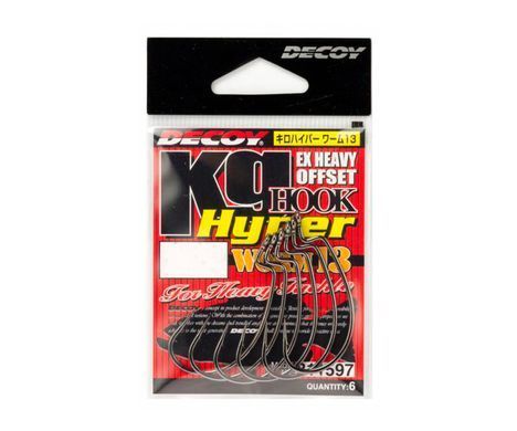 Гачки Decoy Kg Hyper Worm 13 №4/0