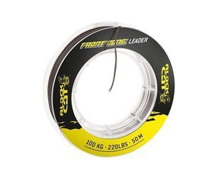 Поводковий матеріал Black Cat Front Zone Leader Black 1мм 50м 100кг