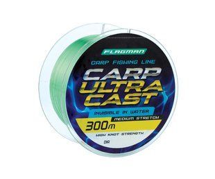 Волосiнь Flagman CARP ULTRA CAST 300m 0,30mm