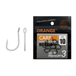 Гачки ORANGE Carp Premium Series 3, колір teflon, розмір №12, в уп. 8шт
