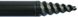 Screw Bankstick, 50-90cм - Стійка для вудлища телескопічна металева з буром, зелена, довжина: (50см - 90см)
