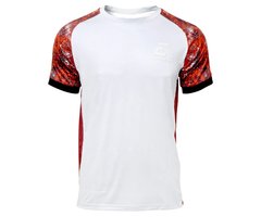 Футболка Azura T-Shirt A3 Gray-Red Camo S