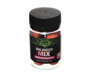 CARP PRO Diamond Бойл збалансований Balanced MIX SQUID - STRAWBERRY 16 мм