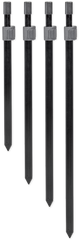 Телескопический усиленный металлический колышек Black Power Bankstick, 38-71cm