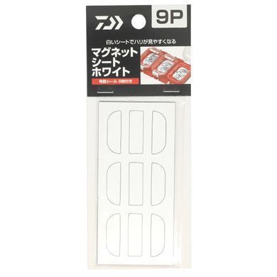 Магніти для коробки Daiwa Magnetsheet White 6P (04200166)