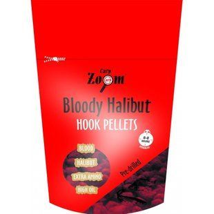 Strawberry Halibut Hook Pellets, 20 mm, 150g - Пеллетс насадочний перфорований Палтус-Криль з ароматом "Полуниця", розмір: (20мм), вага: (150г)