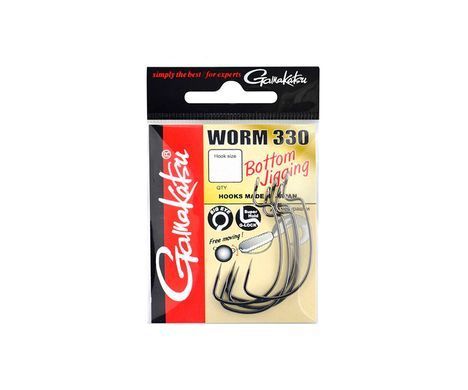 Гачок Gamakatsu Worm 330 Bottom Jigging №1/0