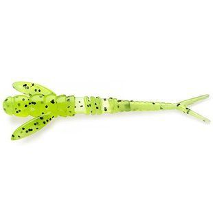 Силікон FishUp Flit 1.5" (10шт), #055 - Chartreuse/Black