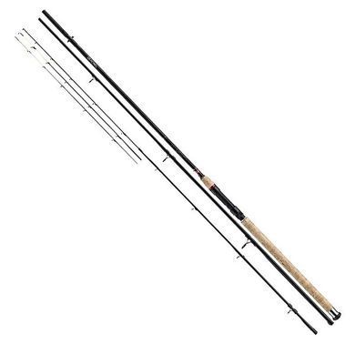 Вудлище фідер Daiwa Ninja-X Stalker F. 2.40m -100g 2 квивертипа (11605-240)