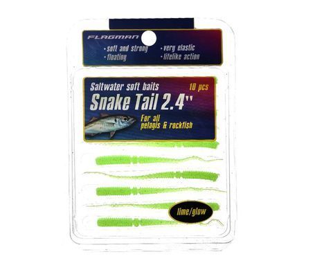 Черв'як Flagman Snake Tail 2.4" #14