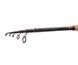 Cпінінговe вудлище Daiwa Ninja-X Tele Spin 3.6м 20-60г, 3.6 м, 60 г, Графит (карбон), Швидка (Fast), 99 см, 6, Пробка, Спінінгове, 20 г, 245 г