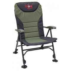 Recliner Comfort Armchair, 56x46x42/98cm - Комфортне легке крісло типу "Шезлонг" з підлокітниками та регулюванням нахилу спинки підлокітниками, ніжки регулюються по висоті, розміри: (56см х 46см х 42/98см), вага: (5,2кг)