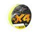 Шнур Flagman BlackFire PE X-4 150м 0.06мм Fluo Yellow