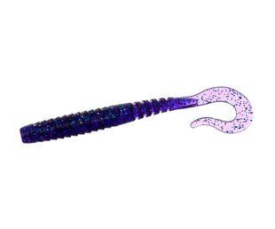 Силікон FishUp Vipo 4.3" (7pcs.), #060 - Dark Violet/Peacock & Silver