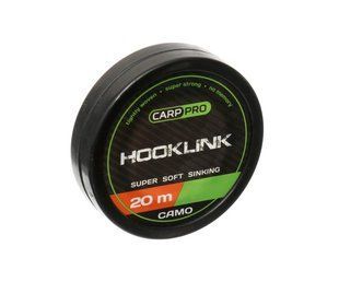 Повідковий без оболонки Camo 25 LBS, 20 m CARP PRO