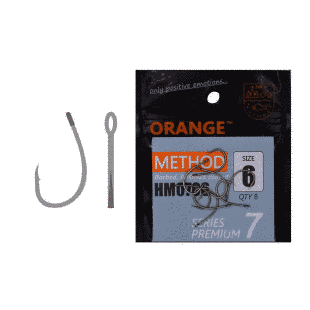 Гачки ORANGE method Premium Series 7, колір teflon, розмір №10, в уп. 8шт