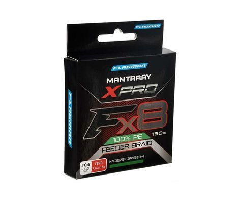 Шнур Flagman Mantaray XPro Braid X8 150м 0.13мм