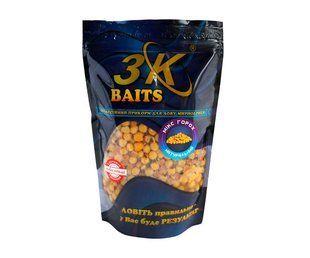 Прикормка 3KBaits Зерновий Мікс Горох натуральний 0.5кг