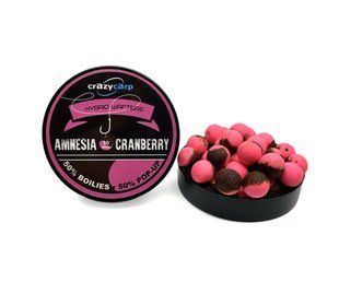 Вафтерс Crazy Carp Hybrid Wafters Amnesia & Cranberry (амнезія та клюква) - 12мм